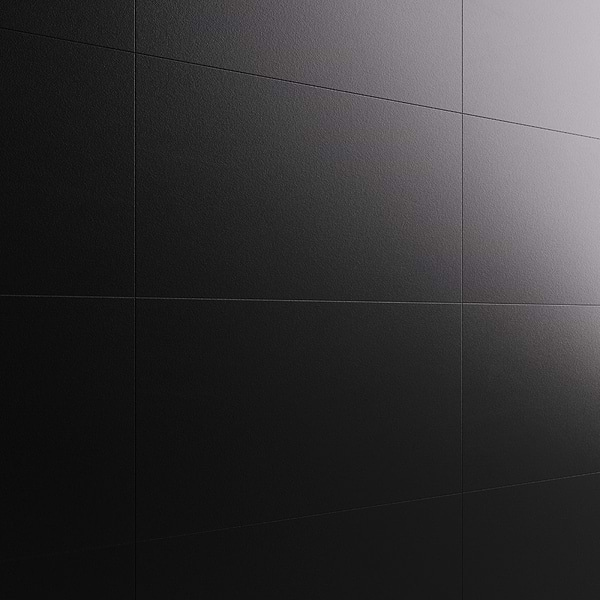 Modari Black 12x24 Matte Porcelain Tile