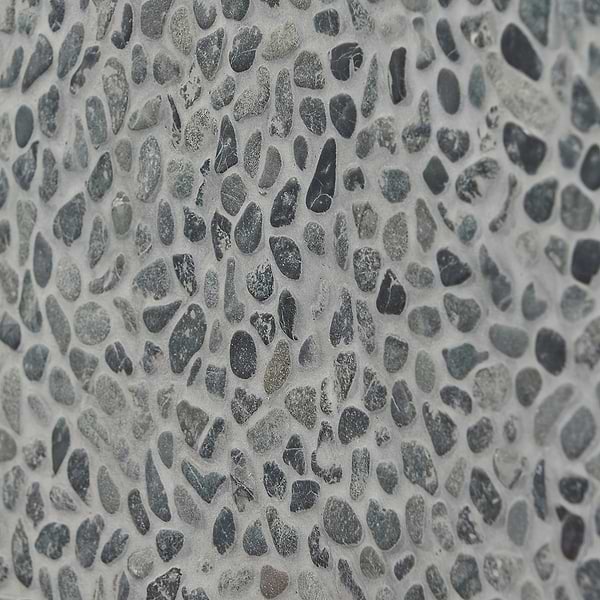 Nature Lava Black Micro Pebble Mosaic
