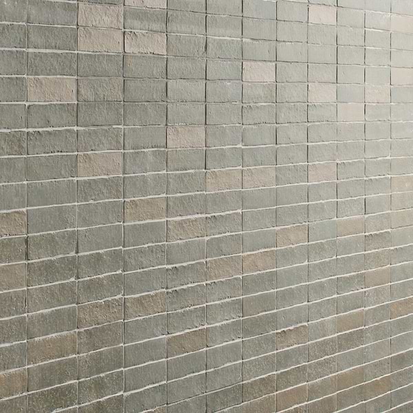Brixon Seawater Gray 1.5x4 Stacked Matte Porcelain Mosaic Tile