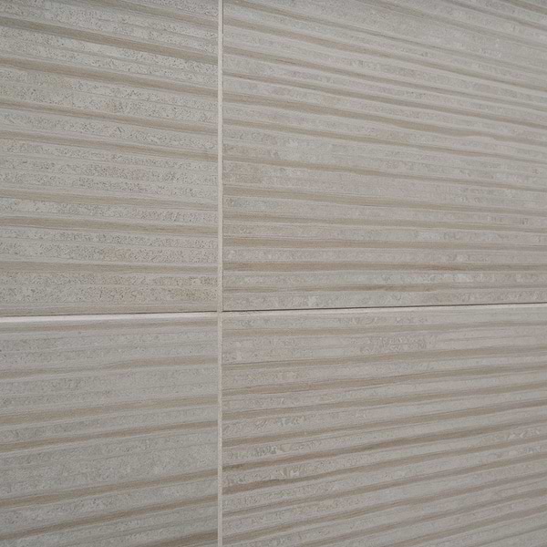Saint Remy Deco Avorio White 3D Textured Veining 24x48 Semi-Polished Porcelain Tile