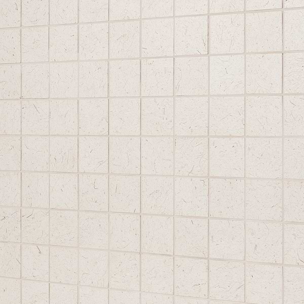 Hikari Paper Cream 2x2 Matte Mosaic Tile