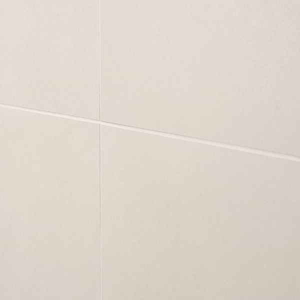 NewTech Bianco White 24x24 Double Loaded Matte Porcelain Tile