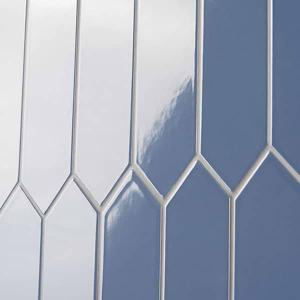 Kent Marine Blue 3x12 Picket Polished Ceramic Wall Tile