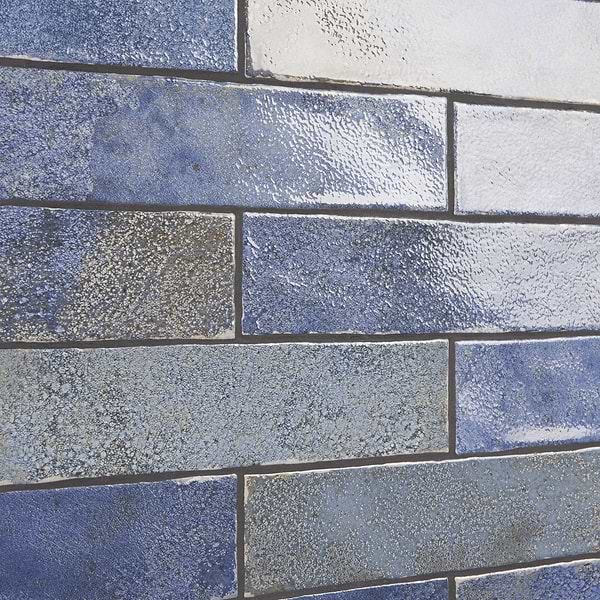 Kalay Blue 3x12 Glossy Ceramic Tile
