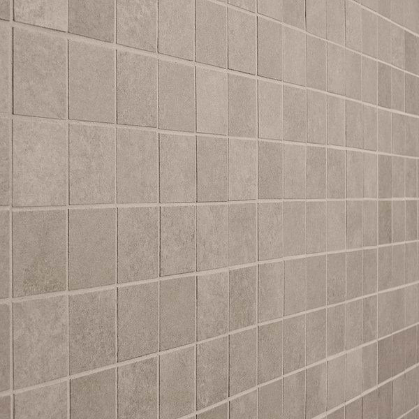 Stoneside Cream Beige 2x2 Porcelain Matte Mosaic Tile