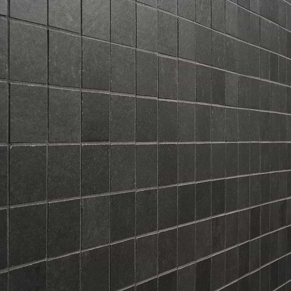 Stoneside Charcoal Gray 2x2 Porcelain Matte Mosaic Tile