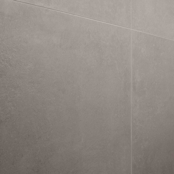 Stoneside Linen Warm Gray 36x36 Matte Porcelain Tile