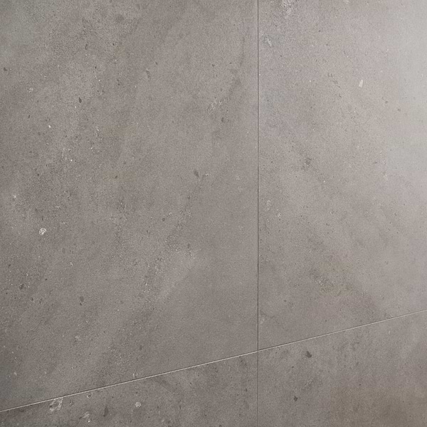 Piccoli Petite Antracite Gray 36x36 Terrazzo Look Matte Porcelain Tile