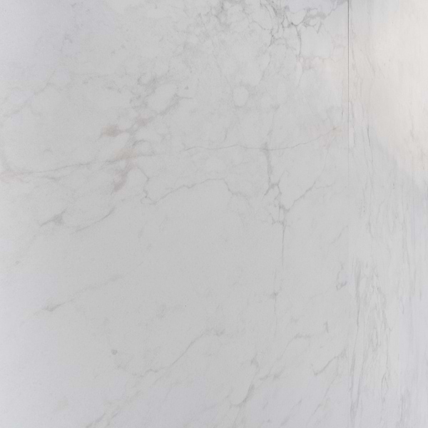 Autograph Caldia Oro White 48x48 Marble Look Satin Porcelain Tile