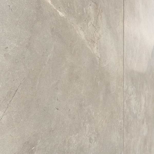 Autograph Grand Grigio Gray 48x48 Marble Look Satin Porcelain Tile