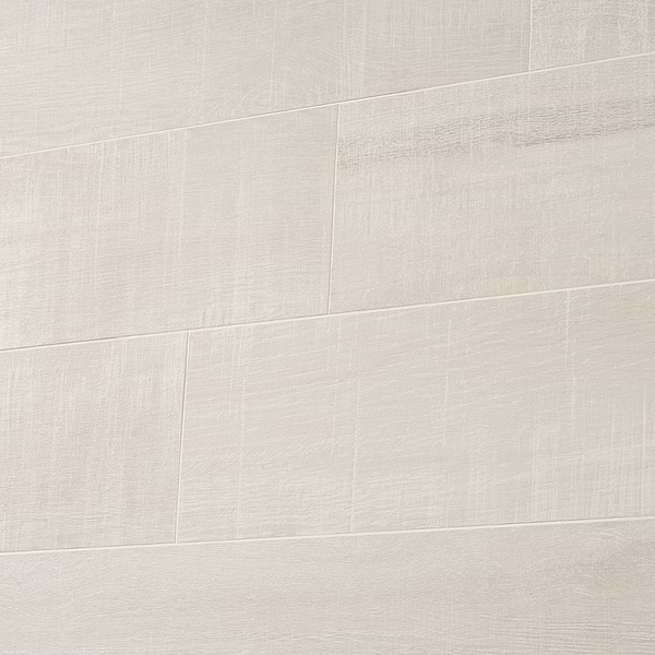 Silkwood White 8x48 Matte Porcelain Wood Look Tile