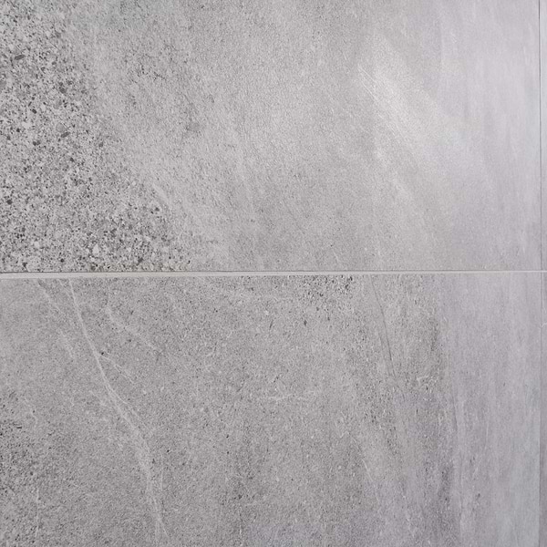 Lune Gray 24x48 Matte Porcelain Tile