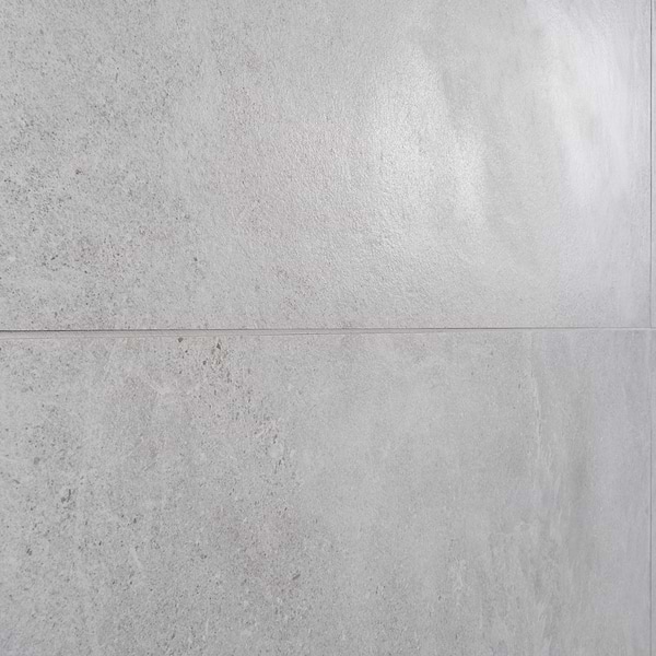 Lune Ice Light Gray 24x48 Matte Porcelain Tile