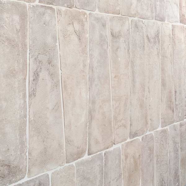 Opera Terracotta by Paula Purroy Perla 6x18 Trapezoid Matte Terracotta Tile