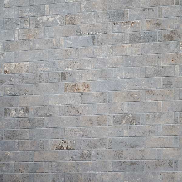 Portrait Ocean Blue 1x3 Weave Matte Porcelain Mosaic Tile