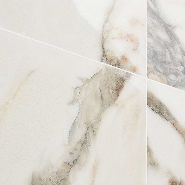 DreamStone Calacatta Rustico 24x24 Polished Porcelain Tile