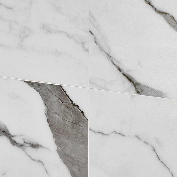 DreamStone Statuario Valley 12x24 Matte Porcelain Tile