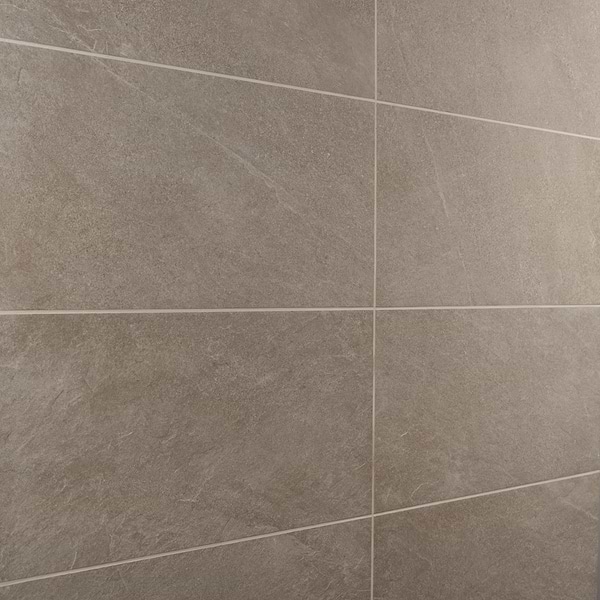 Era Caramel Brown 12x24 Limestone Look Matte Porcelain Tile
