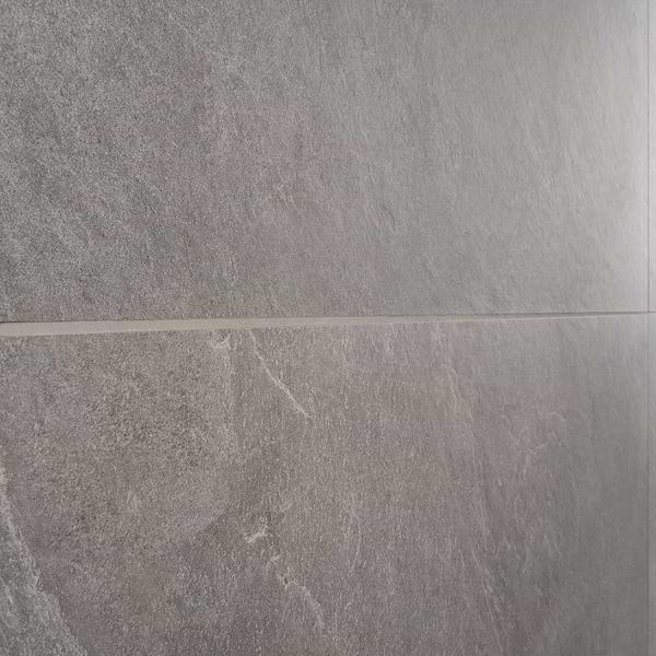 Era Slate Gray 24x48 Limestone Look Matte Porcelain Tile