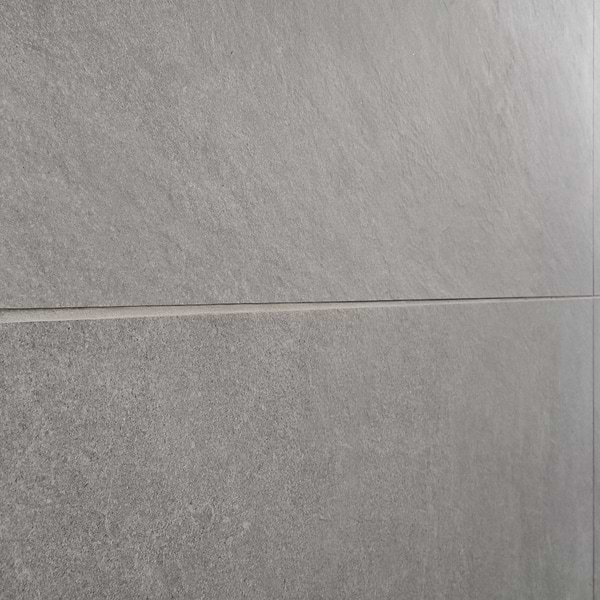 Era Silver Gray 24x48 Limestone Look Matte Porcelain Tile
