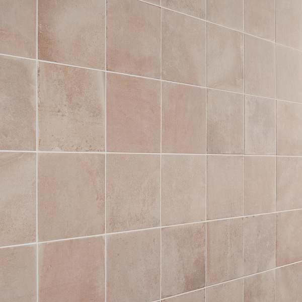 Angela Harris Mediterra Terra Cream 8x8 Matte Porcelain Tile