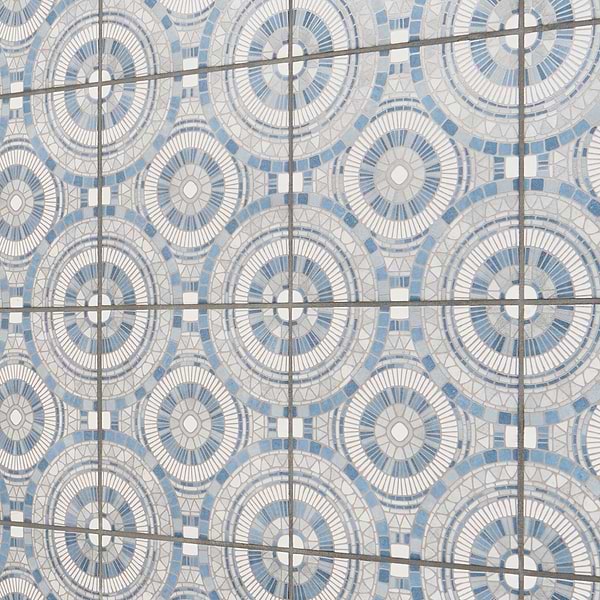 Basilico Azul Blue 8x8 Matte Porcelain Tile