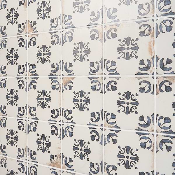 Saltillo Bell Blue 9x9 Matte Porcelain Tile