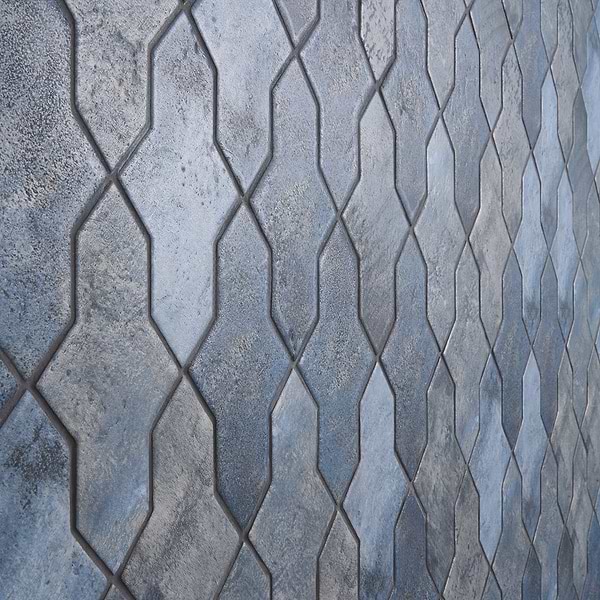 Parma Cruz Denim Blue 5x8 Terracotta Look Matte Porcelain Tile