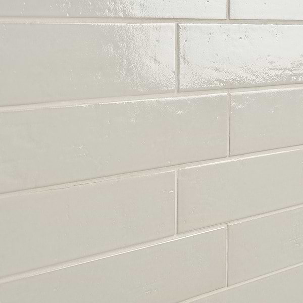 Cavallo Swiss Coffee Beige 3x18 Glossy Porcelain Subway Tile