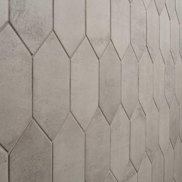 Morocco Dove Gray 4x8 Picket Matte Porcelain Tile
