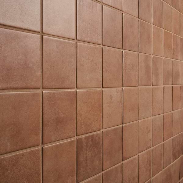 Morocco Terracotta 4x4 Square Matte Porcelain Tile