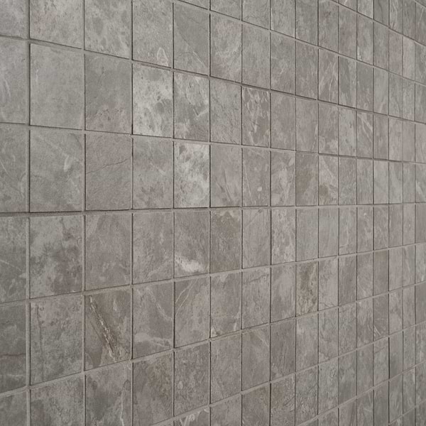 Thor Fossil Gray 2x2 Matte Porcelain Mosaic Tile
