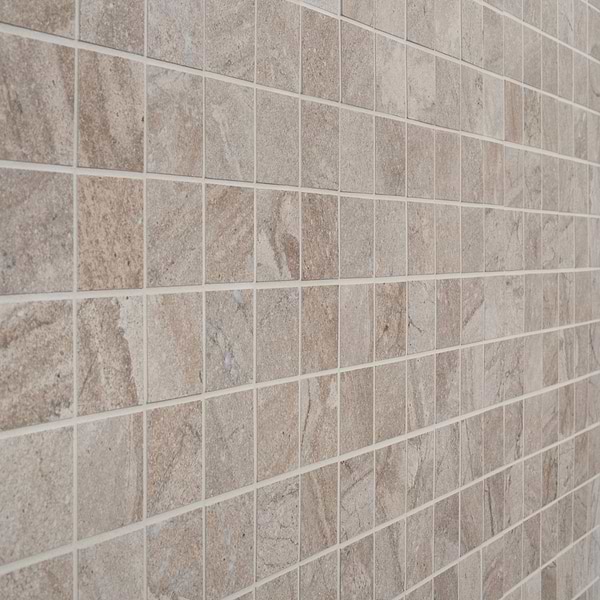 Santo Mountain Beige 2x2 Matte Porcelain Mosaic Tile