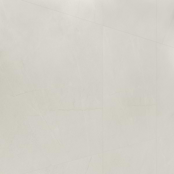 Theo Blanco White 48x48 Marble Look Antique Satin Porcelain Tile
