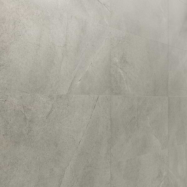 Theo Marengo Gray 24x48 Marble Look Antique Satin Porcelain Tile