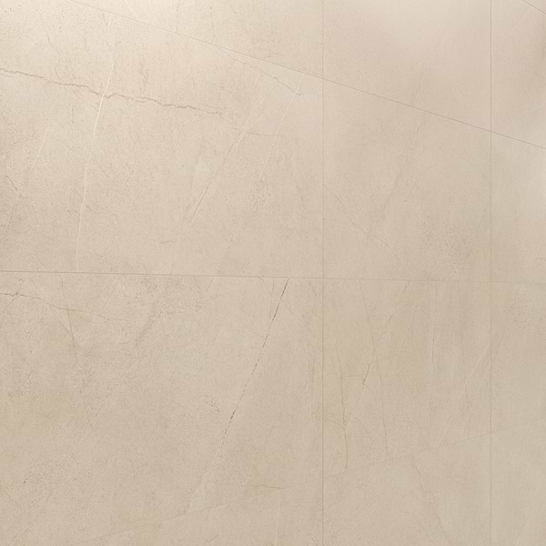 Theo Sand Beige 24x48 Marble Look Antique Satin Porcelain Tile