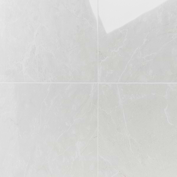 Boscato Cream White 24x48 Marble Look Polished Porcelain Tile