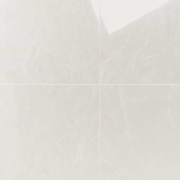 Boscato Cream White 24x48 Marble Look Polished Porcelain Tile