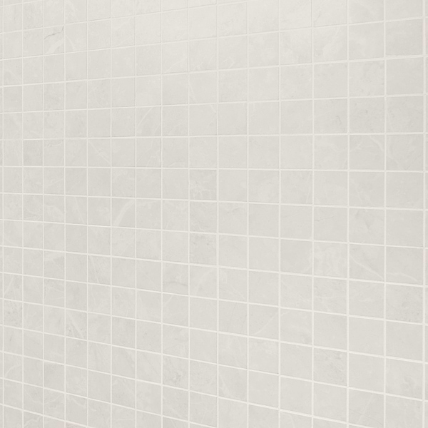 Boscato Cream White 2x2 Marble Look Matte Porcelain Mosaic Tile