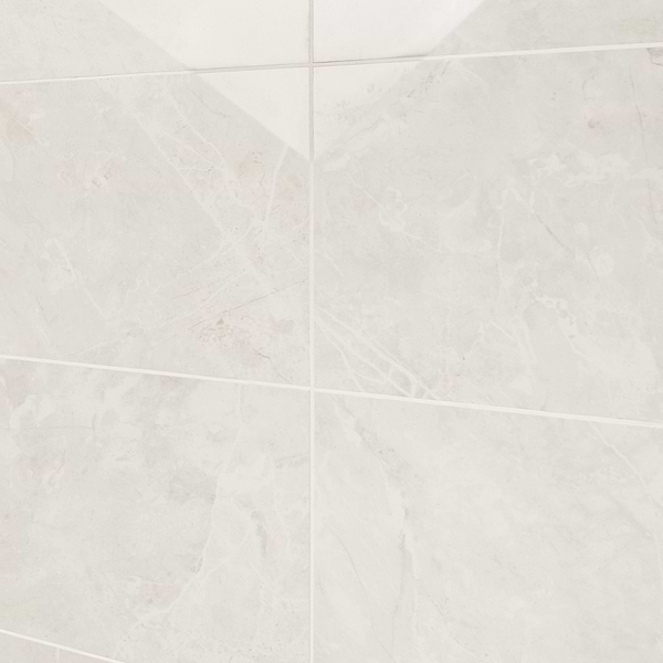 Boscato Cream White 12x24 Marble Look Polished Porcelain Tile