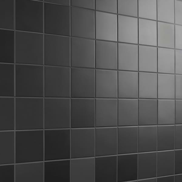 Born Charcoal Gray 5x5 Matte Porcelain Tile