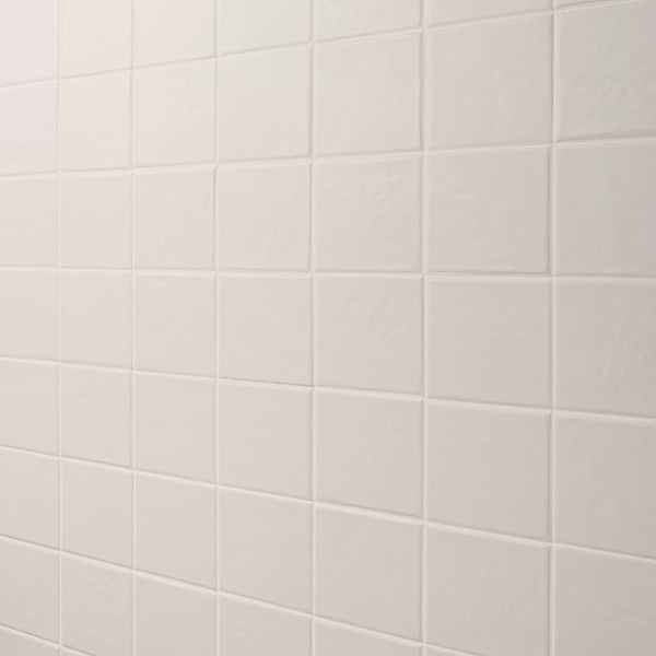 Stacy Garcia Valenova White 5x5 Matte Ceramic Tile