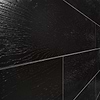 Skoven Nero 8x36 Black Matte Porcelain Wood Look Tile
