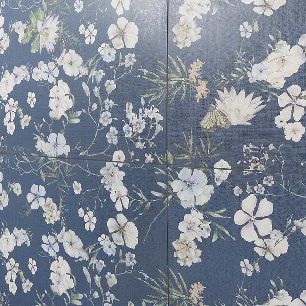 Wakana Winter Blue 24x48 Artisan Decor Matte Porcelain Tile