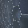 Sasha Hex Chiazza Marino 6" Matte Porcelain Hexagon Tile