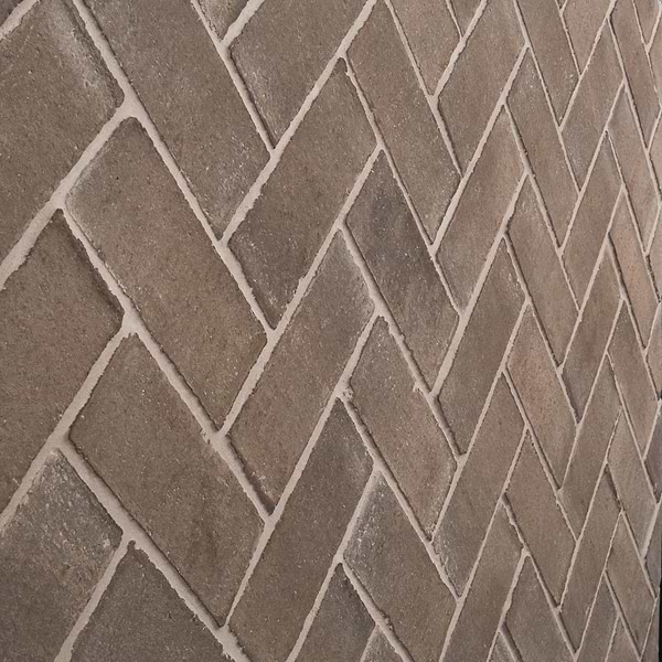 Terra Villa Gray 2x6 Matte Presealed Genuine Terracotta Tile