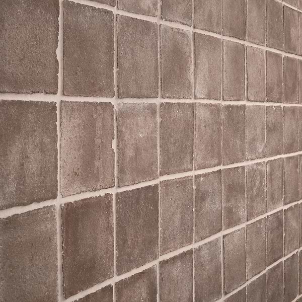 Terra Villa Gray 4x4 Matte Presealed Genuine Terracotta Tile