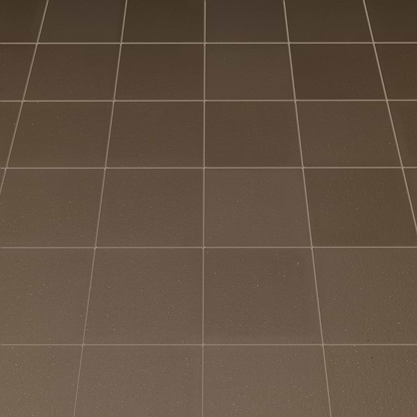 Elemental Chestnut Brown 6x6 Ceramic Quarry Tile