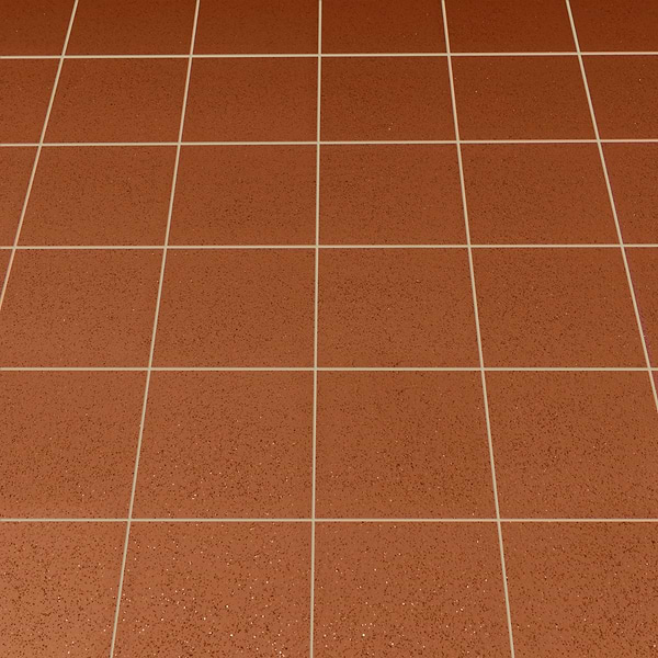 Elemental Abrasive Red 6x6 Ceramic Quarry Tile