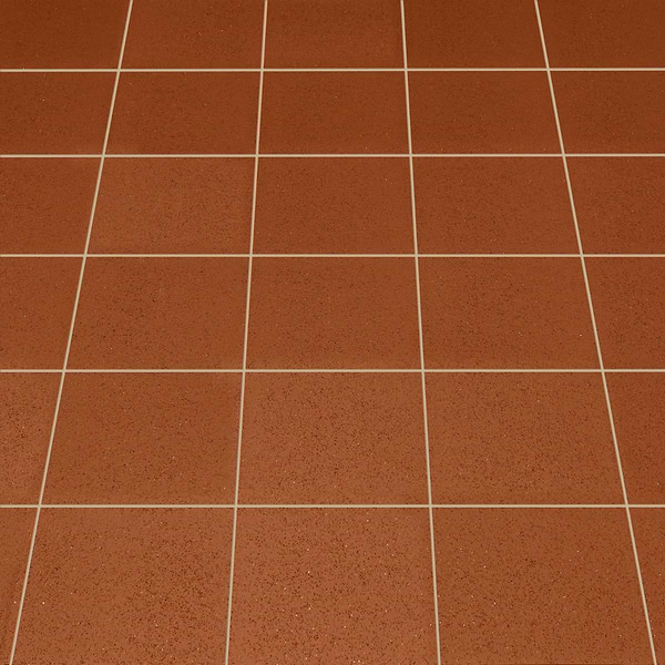 Elemental Abrasive Red 8x8 Ceramic Quarry Tile
